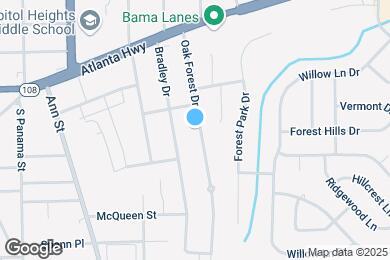 Map image of the property - 110 Oak Forest Dr