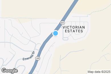 Map image of the property - 1818 N Rose Quartz Dr