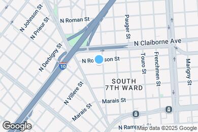 Map image of the property - 1424 Annette St