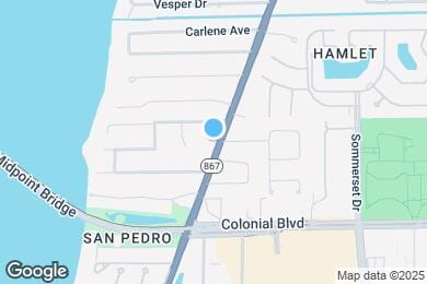 Map image of the property - 4610 McGregor Blvd