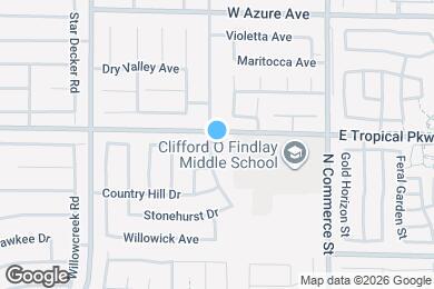 Map image of the property - 5936 Crestmont Dr
