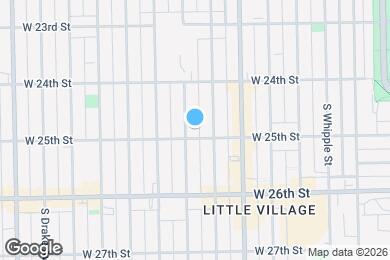 Map image of the property - 2453 N Spaulding Ave