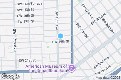 Map image of the property - 1277 SW 19th St