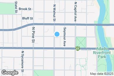 Map image of the property - 323 W Madison St