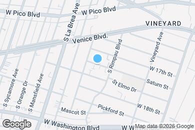 Map image of the property - 4832 Saturn St