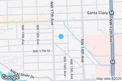 Map image of the property - 1627 NW 18th St