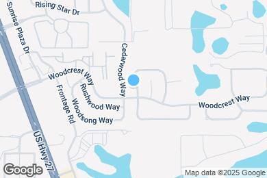Map image of the property - 1105 Whitewood Way