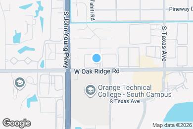 Map image of the property - 2929 W Oak Ridge Rd