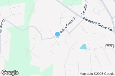 Map image of the property - 1550 Oakdale Green Dr