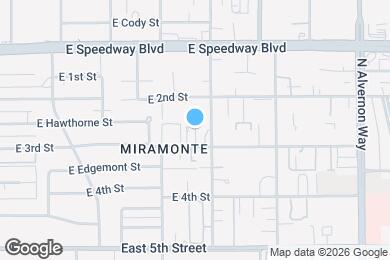 Map image of the property - 3571 E 3rd St