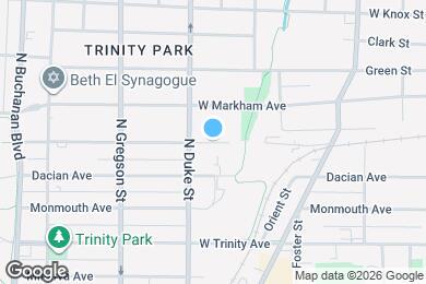 Map image of the property - 804 Urban Ave