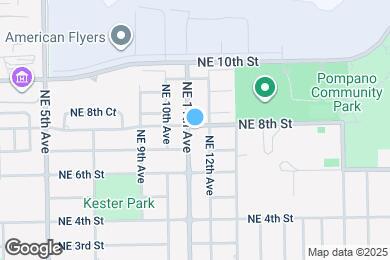 Map image of the property - 720 NE 11th Ave