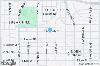 Map image of the property - 516 E Waverly St