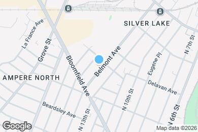 Map image of the property - 43 Belmont Ave