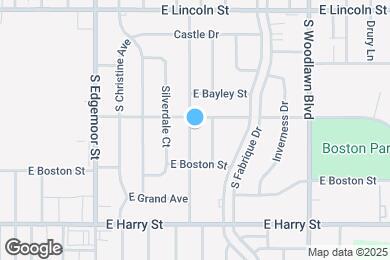 Map image of the property - 1114 S Waverly St