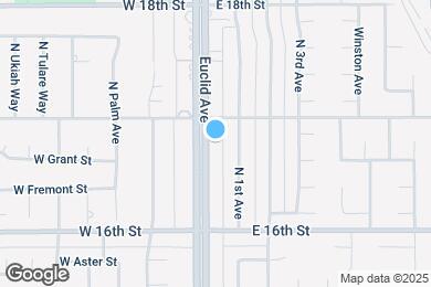 Map image of the property - 1680 N Euclid Ave