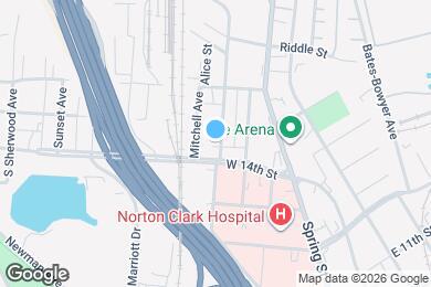 Map image of the property - 1411 Francis Dr