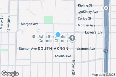 Map image of the property - 1028 Kling St