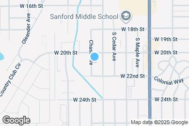 Map image of the property - 2009 Chase Ave