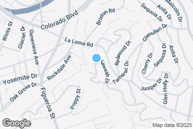 Map image of the property - 1868 Kaweah Dr