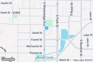 Map image of the property - 1125 S Westnedge Ave