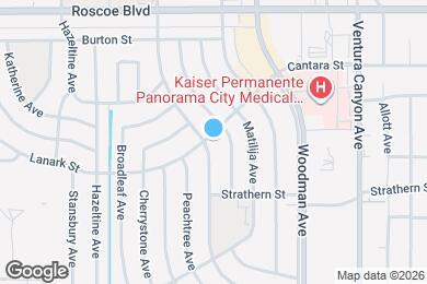 Map image of the property - 8040 Ranchito Ave