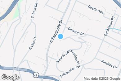 Map image of the property - 701 Summit Ave