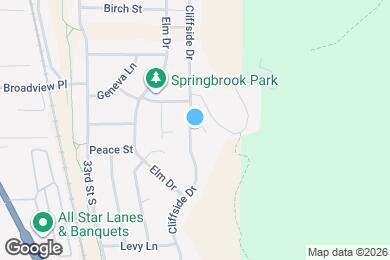 Map image of the property - 3845 Cliffside Dr