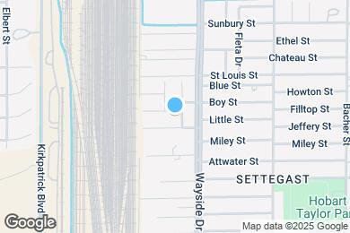 Map image of the property - 7846 S Howton St