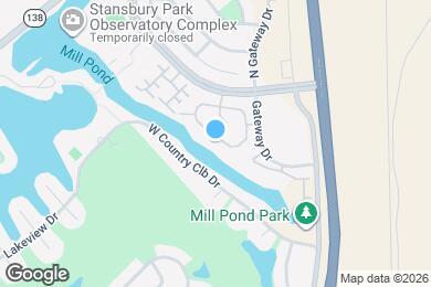 Map image of the property - 163 Crystal Bay Dr