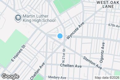 Map image of the property - 2115 Stenton Ave