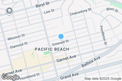 Map image of the property - 1978 Emerald St