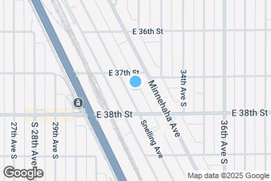 Map image of the property - 3729 Snelling Ave