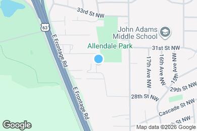 Map image of the property - 1991 29th Pl NW