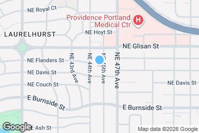 Map image of the property - 303 NE 45th Ave