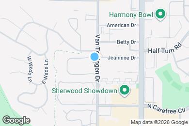 Map image of the property - 3670 Queen Anne Way