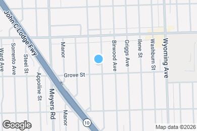 Map image of the property - 16831 Mendota St