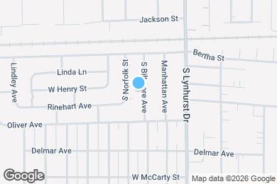 Map image of the property - 354 S Biltmore Ave