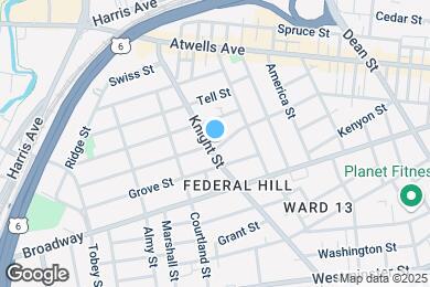 Map image of the property - 253 Federal St