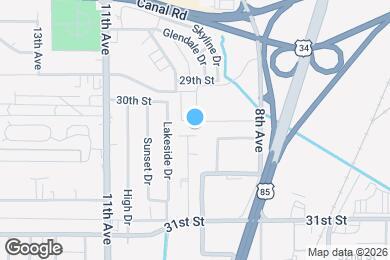 Map image of the property - 3006 Denver St