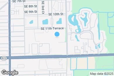 Map image of the property - 405 SE 14th St