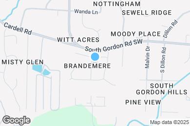 Map image of the property - 6555 Brandemere Way SW