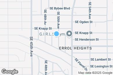 Map image of the property - 7417 SE 50th Ave