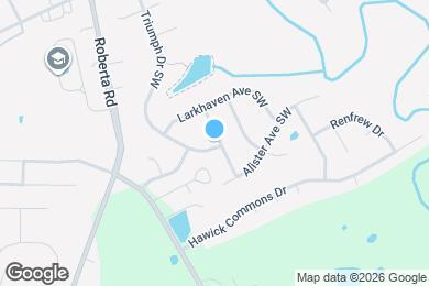 Map image of the property - 4637 Triumph Dr SW