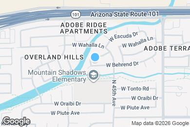 Map image of the property - 4536 W Behrend Dr