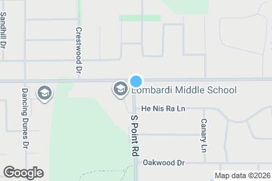 Map image of the property - 1511 S Point Rd