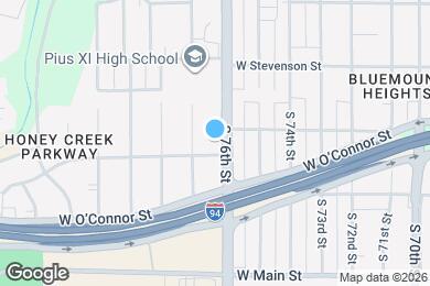 Map image of the property - 213A S 76th St