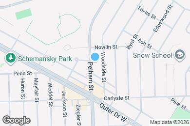 Map image of the property - 3369 Pelham St