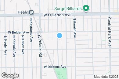 Map image of the property - 2235 N Springfield Ave