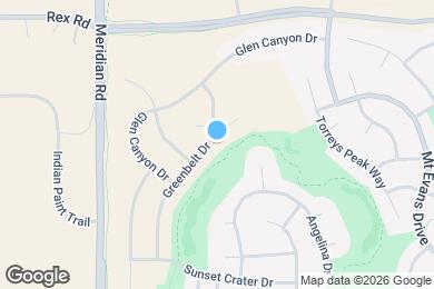 Map image of the property - 10857 Greenbelt Dr